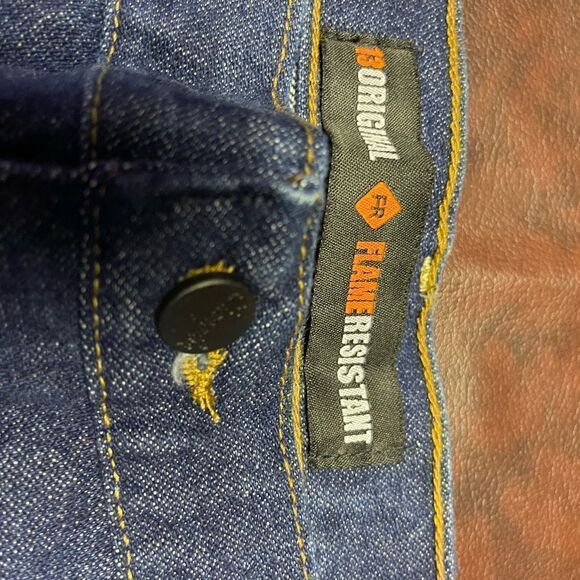 Wrangler new with tags fire retardant denim jeans, size 38/36‎ - Picture 8 of 10